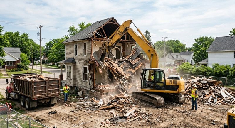 Home Demolition Service in Roseville, CA