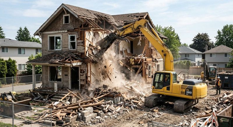 Home Demolition Service in Conroe, TX