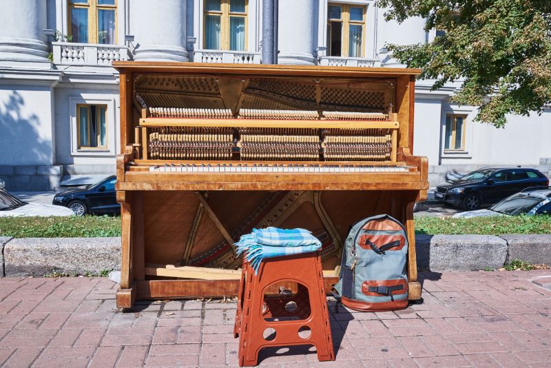 Recycling Pianos